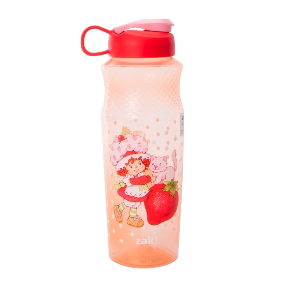 Zak! Strawberry Shortcake & Custard Cat Bottle 30oz NWT